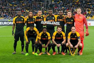 Young Boys fans clash with police during Villa match