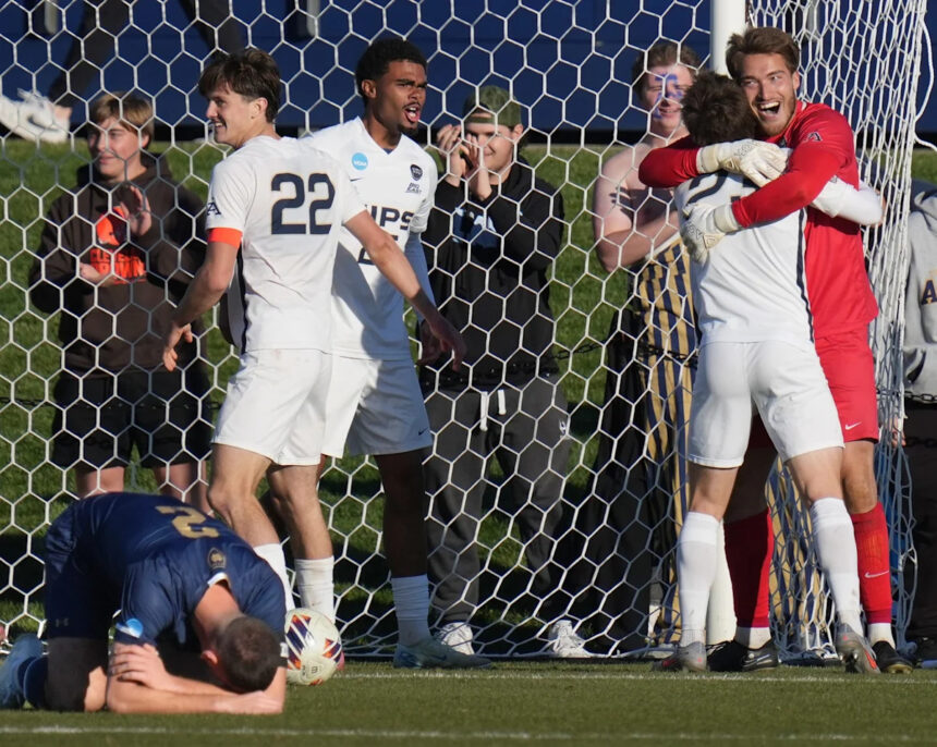 NCAA soccer men's tournament Sweet 16 schedule, game times