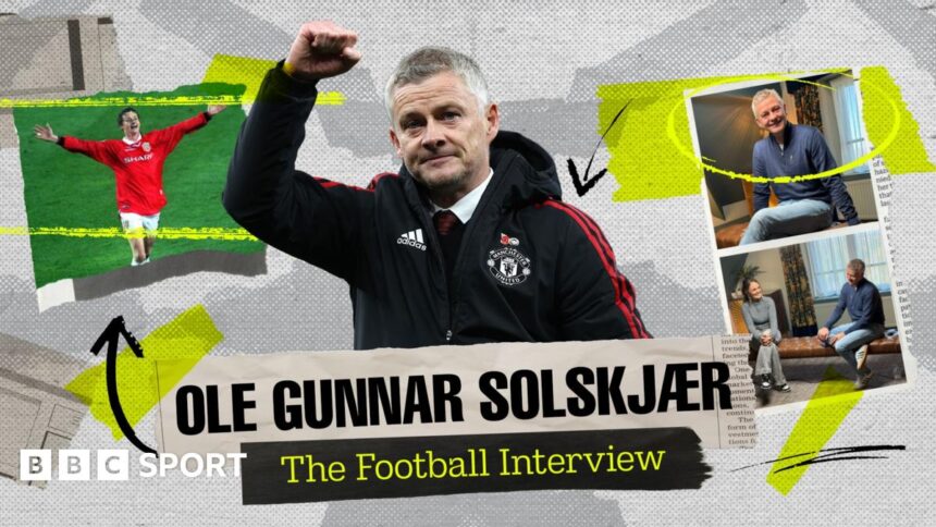 Speaking backwards and a manager at 13 - the Solskjaer story