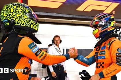 Norris third as title rival Piastri takes Qatar sprint pole