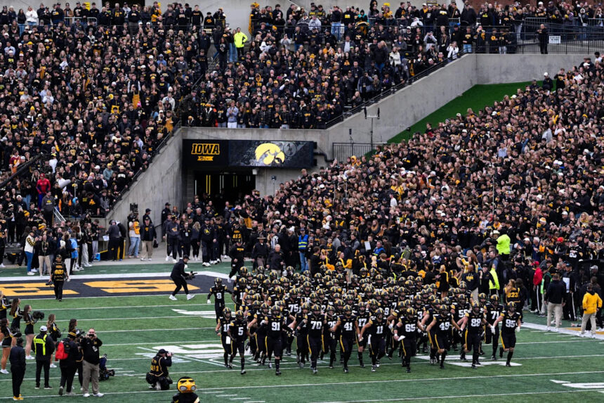 Iowa football reenters CFP rankings