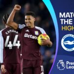 Villa come from behind to beat Brighton in seven-goal thriller