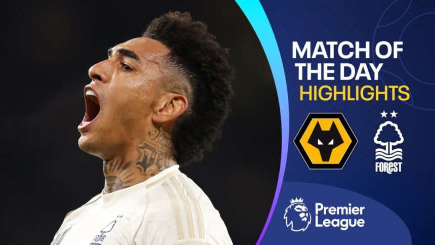 Forest claim three points as Wolves' winless run continues