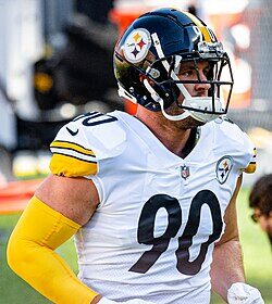 T.J. Watt misses practice with a toe injury
