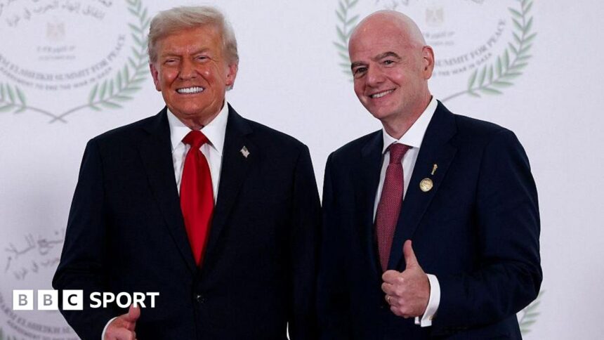Trump and Infantino - too close for comfort?