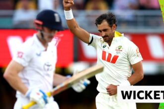 'Gifted Australia a wicket' - Brook caught by Smith after poor shot