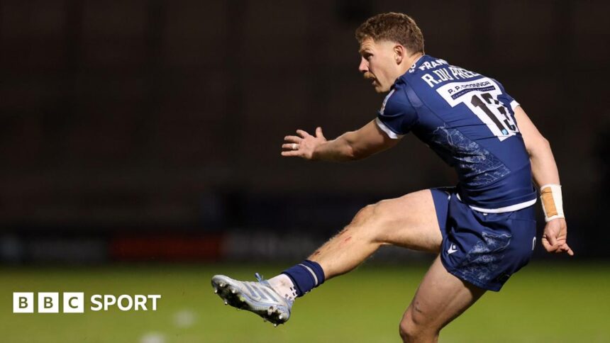 Du Preez at fly-half as Ford misses Sale opener