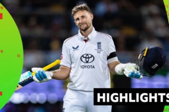 Root hits historic century but second Test finely balanced after day one