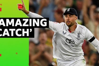 Jacks takes stunning catch as England fight back