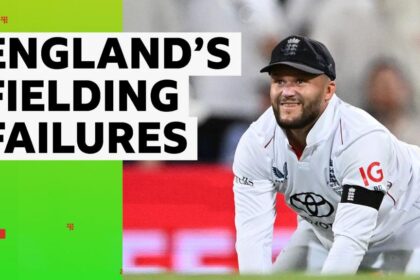 Drops galore as England have day to forget in the field