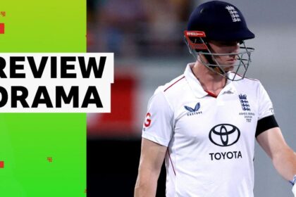 Brook overturns dismissal before being given out next ball