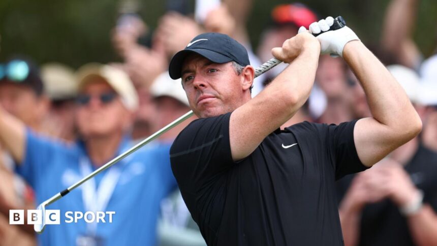 McIlroy nine shots off pace after banana mishap