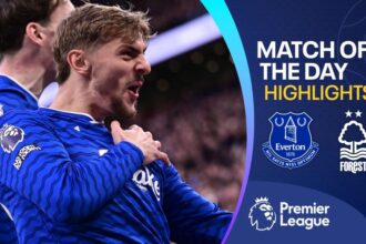 Everton fire three past Forest to move into fifth