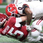 Georgia football holds Alabama to negative rushing total