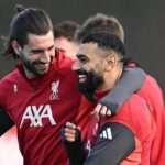 Salah in Liverpool training but not expected to travel for Inter game
