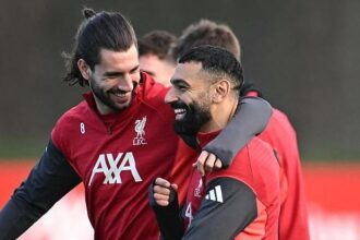 Salah in Liverpool training but not expected to travel for Inter game