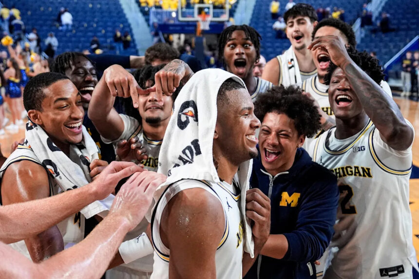 Michigan is new No. 1 team in college basketball rankings