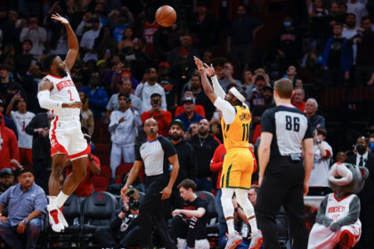 Houston Rockets jersey history No. 2 - David Nwaba (2020-22)