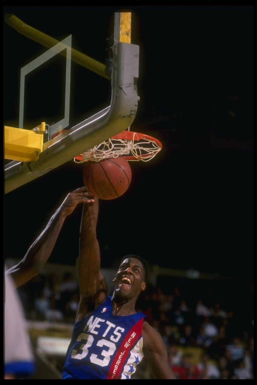Brooklyn Nets jersey history No. 33 - Charles Shackleford (1988-90)