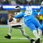 Watch Jalen Hurts become first NFL player with two turnovers on one play