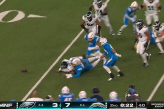 Jalen Hurts Becomes the First NFL Player in Recorded History With Two Turnovers on the Same Play