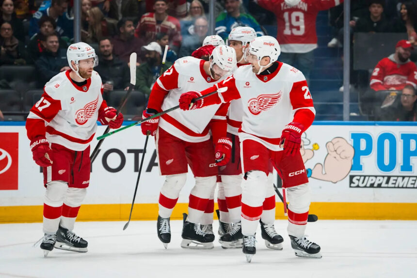 John Gibson delivers 1st shutout with Detroit Red Wings in 4-0 win