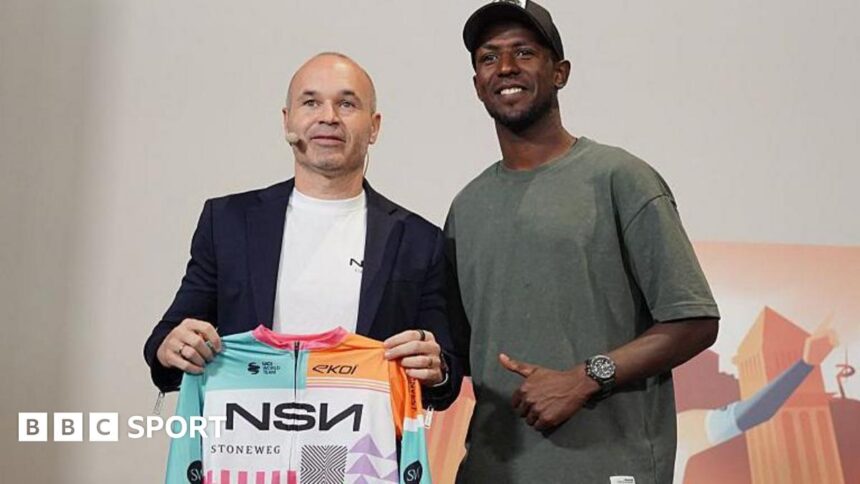 Iniesta's cycling team 'meaningful on many levels'