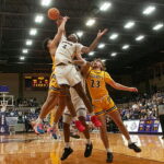 Cal overcomes slow start to down Division II Dominican