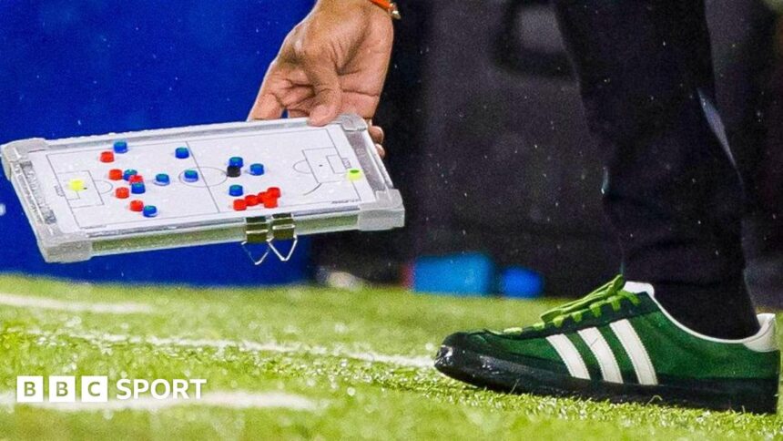 Why have Nancy's tactics board & green shoes caused consternation?