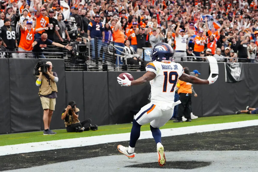 Marvin Mims Jr. named AFC Special Teams Player of the Week