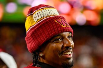 Commanders QB Jayden Daniels (elbow) out vs. Giants