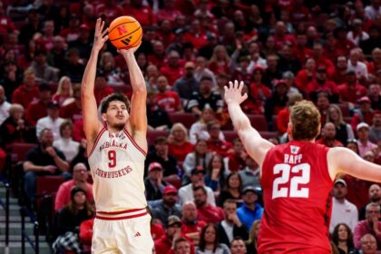 No. 23 Nebraska whips Wisconsin, equals best start in school history