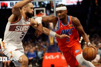 Thunder equal best 25-game start in NBA history