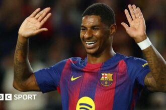 Barcelona 'not a pressure' for on-loan Rashford