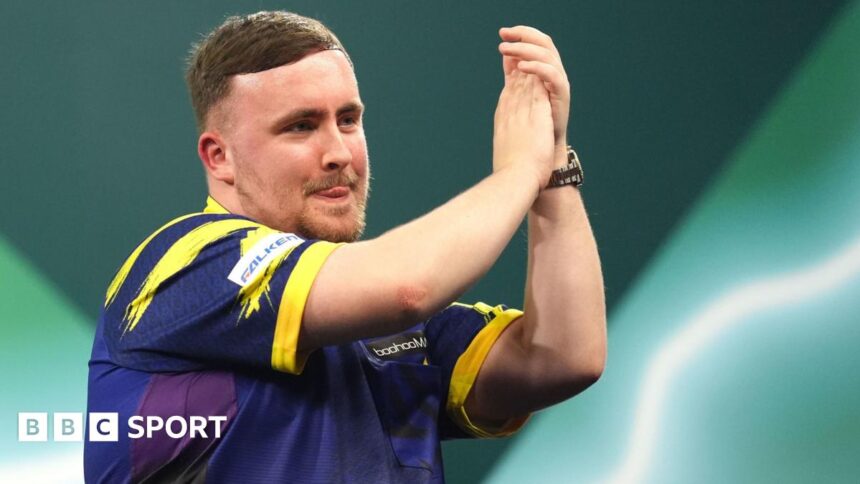 Littler through to round two at World Championship
