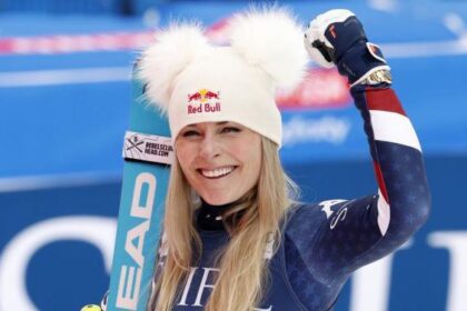 Vonn, 41, becomes oldest downhill World Cup winner