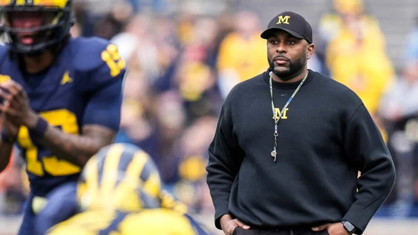 Sherrone Moore charged with stalking, home invasion after being fired by Michigan
