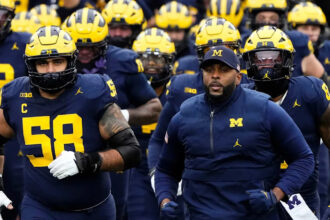 Sherrone Moore faces three charges, including felony home invasion