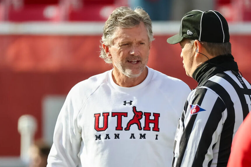 Utah HC Kyle Whittingham is stepping down after 21 seasons, he will coach in the Las Vegas Bowl