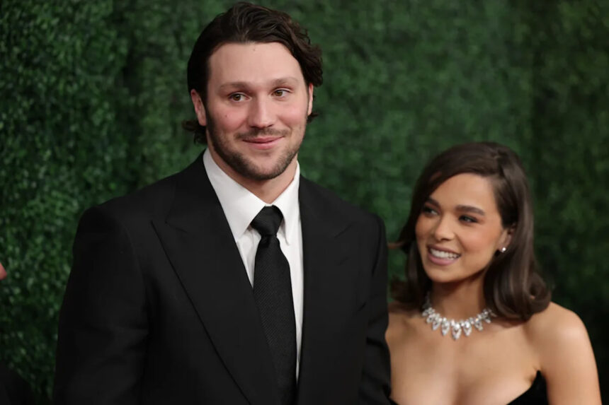 Josh Allen and Hailee Steinfield announce they're expecting their first child