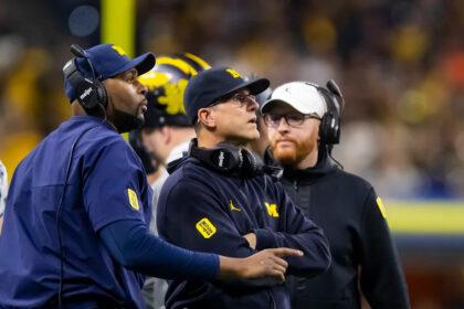 Jim Harbaugh "still processing" Sherrone Moore's firing at Michigan
