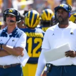 Former Michigan coach Jim Harbaugh reacts to Sherrone Moore's firing and charges