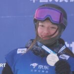 GB's Atkin wins silver at halfpipe World Cup event