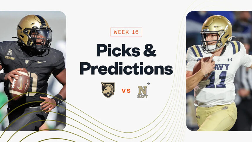 Army vs Navy Prediction, Picks & Odds for December 13