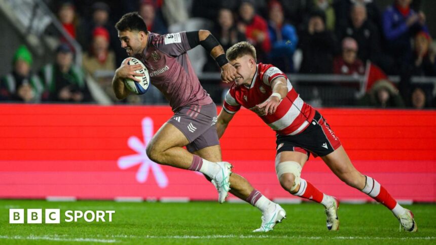 Late tries help Munster defeat stubborn Gloucester