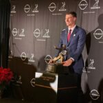 Fernando Mendoza wins Indiana football's first Heisman Trophy