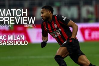 AC MILAN v SASSUOLO: MATCH PREVIEW
