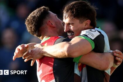 Harlequins score 10 tries in thrashing of Bayonne