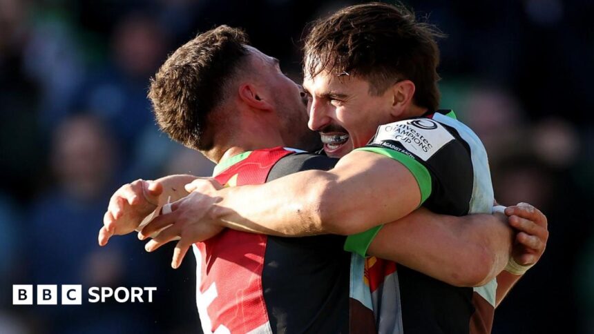 Harlequins score 10 tries in thrashing of Bayonne