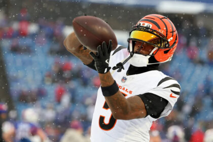 Bengals vs. Ravens Inactives: Tee Higgins, Rashod Bateman out